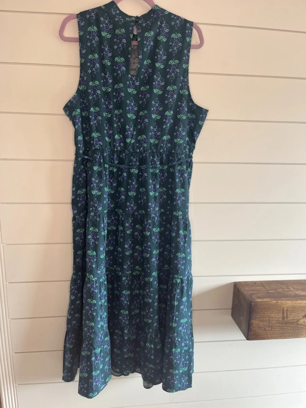 J. Crew sleeveless midi